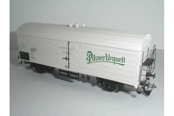 Stavebnice chladicího vozu řady Lp ČSD Pilsner Urquell, TT, DK model TT0633