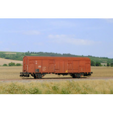 Stavebnice krytého vozu Gbkks-x, PKP, IV.–V. epocha, TT, SDV 12163