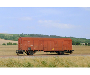 Stavebnice krytého vozu Gbkks-x, PKP, IV.–V. epocha, TT, SDV 12163