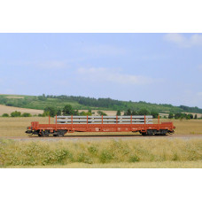 Stavebnice nízkostěnného vozu Res 11, ČD/ČDC, V.–VI. epocha, TT, SDV 12168 Stavebnice nízkostěnného vozu Res 11, ČD/ČDC, V.–VI. epocha, TT, SDV 12168