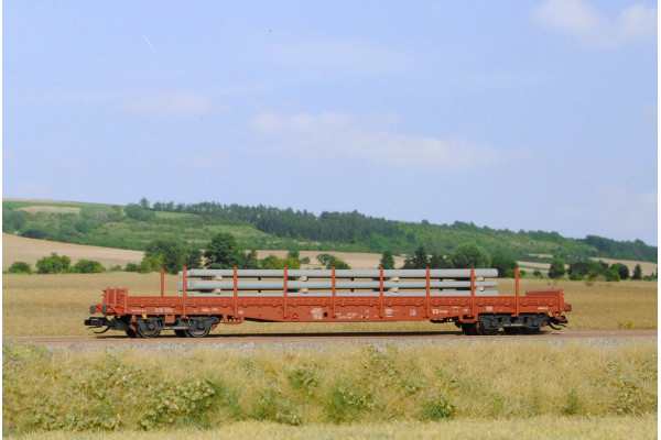 Stavebnice nízkostěnného vozu Res 11, ČD/ČDC, V.–VI. epocha, TT, SDV 12168 Stavebnice nízkostěnného vozu Res 11, ČD/ČDC, V.–VI. epocha, TT, SDV 12168