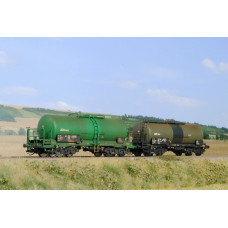 Stavebnice, set dvou kotlových vozů Zas 30 a Zaes 30, Railco/AB Trans, VI, epocha, TT, jednorázová série, SDV 12171 Stavebnice, set dvou kotlových vozů Zas 30 a Zaes 30, Railco/AB Trans, VI, epocha, TT, jednorázová série, SDV 12171
