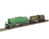 Stavebnice, set dvou kotlových vozů Zas 30 a Zaes 30, Railco/AB Trans, VI, epocha, TT, jednorázová série, SDV 12171