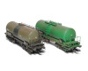Stavebnice, set dvou kotlových vozů Zas 30 a Zaes 30, Railco/AB Trans, VI, epocha, TT, jednorázová série, SDV 12171