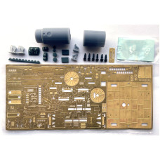 Stavebnice kotlového vozu Ra, ČSD, 200 hl, izolovaný, Záluží, TT, TT Jeník TTT29A