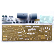 Stavebnice kotlového vozu Ra, ČSD, 240 hl, TT, TT Jeník TTT30B