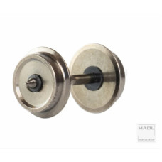 Dvojkolí o průměru 8,3 mm, jednostranně izolované, TT, Haedl 915004 Dvojkolí o průměru 8,3 mm, jednostranně izolované, TT, Haedl 915004