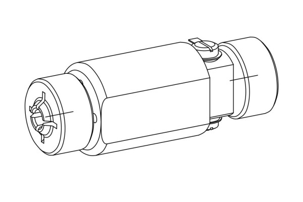 Náhradní díl, motor se setrvačníky do lokomotivy T 466.2 "Kocour", Tillig 202375