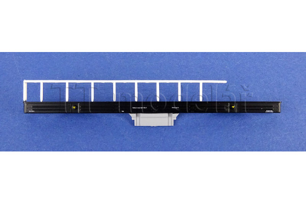 Náhradní díl, levý kryt rámu lokomotivy T 435.0 ČSD, černý, TT, Tillig 207731