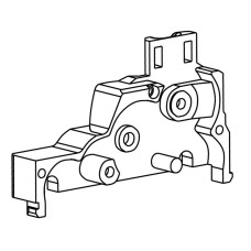 Náhradní díl, podvozek na V75, díl B, černý, TT, Tillig 302184 Náhradní díl, podvozek na V75, díl B, černý, TT, Tillig 302184