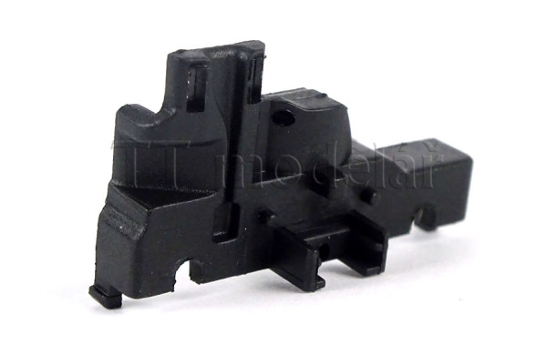 Náhradní díl, podvozek na V75, díl B, černý, TT, Tillig 302184