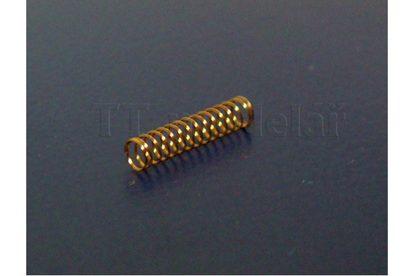 Náhradní díl, pružinka průměr 1,6 mm, délka 7,5 mm, TT, Tillig 393380