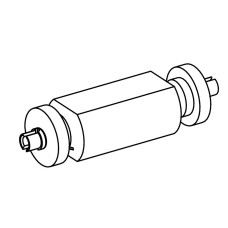 Náhradní díl, motor pro lokomotivu BR 130, TT, Piko 47320-128