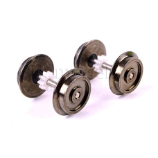 Náhradní díl, dvojkolí s bandáží na lokomotivu BR 130, 2 kusy v balení, TT, Piko 47320-38