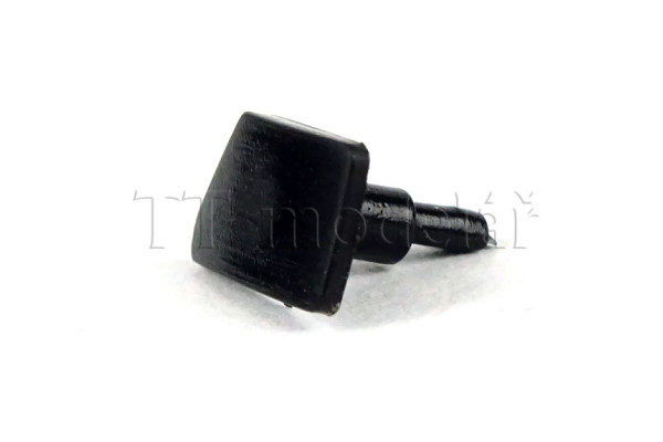 Náhradní díl, nárazník zkosený levý černý pro osobní vozy Y, H0, Roco 129953