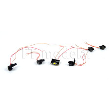Náhradní díl, lampy pro lokomotivu BR 94, TT, Roco 300064