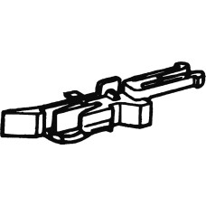 Krátké spojovací hlavice s předběžným rozpojením pro standardní uchycení do šachty dle NEM 362. 4 kusy v balení, H0, Roco 40270 Krátké spojovací hlavice s předběžným rozpojením pro standardní uchycení do šachty dle NEM 362. 4 kusy v balení, H0, Roco 40270