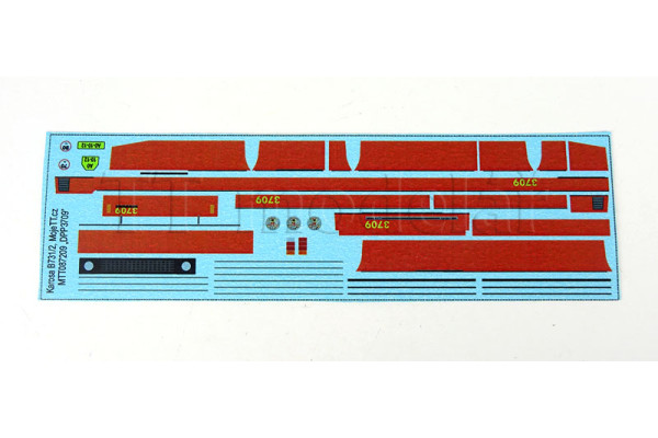 Obtisková sada – B731, DP Praha do roku 1996, H0, DOPRODEJ, MojeTT 087209