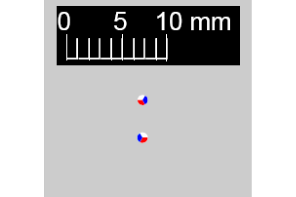 ČSLA/AČR výsostné znaky - 1 mm, N, Štěpnička D015