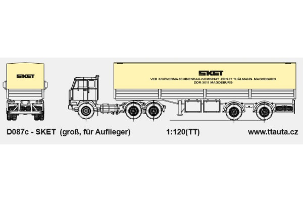 Obtiskový aršík SKET Magdeburg groß, TT, Štěpnička D087c