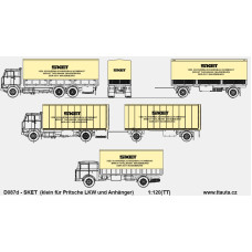 Obtiskový aršík SKET Magdeburg klein, TT, Štěpnička D087d