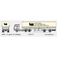 Obtiskový aršík, Luft und Kältetechnik Babelsberg, pro návěsy, velký, TT, Štěpnička D087i Obtiskový aršík, Luft und Kältetechnik Babelsberg, pro návěsy, velký, TT, Štěpnička D087i