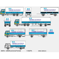 Obtiskový aršík, UNION Bohrwerke Gera, univerzální formát, TT, Štěpnička D087m Obtiskový aršík, UNION Bohrwerke Gera, univerzální formát, TT, Štěpnička D087m