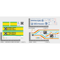 Obtiskový aršík, LANDMASCHINEN, TT, Štěpnička D088e