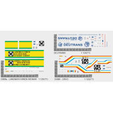 Obtiskový aršík, ORWO, TT, Štěpnička D088f