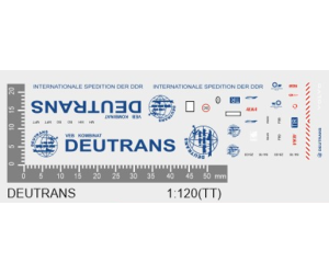Obtiskový aršík, DEUTRANS, TT, Štěpnička D107