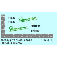 Aršík obtisků, pivovar Staropramen, TT, Štěpnička D122d