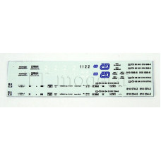 Obtisky na motorový vůz 810, nátěr Najbrt od 2010, ČD, VI. epocha, TT, DOPRODEJ, Jacek 12OM1001 Obtisky na motorový vůz 810, nátěr Najbrt od 2010, ČD, VI. epocha, TT, DOPRODEJ, Jacek 12OM1001