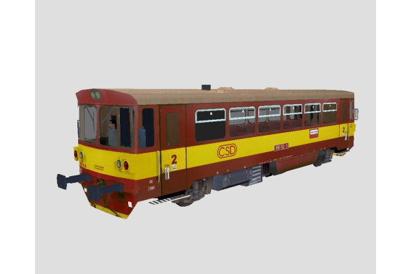 Obtisky na motorový vůz 810, unifik, ČSD, od roku 1988, IV. epocha, TT, DOPRODEJ, Jacek 12OM8004