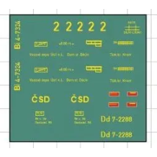 Obtisk vozu ČSD Bi nebo Dd (kořistní ex-DR), TT, MojeTT 120134