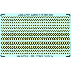 Žluto-černé výstražné pruhy, TT, Pojezdy 12OS01