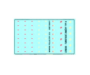 Obtisk, turistické značky, typ A, H0, Pojezdy 87O030