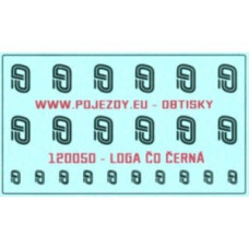Logo ČD černé, TT, Pojezdy 12O050