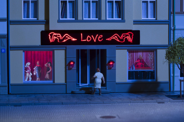 Stavebnice, LED osvětlení „Love“, H0, Auhagen 58112