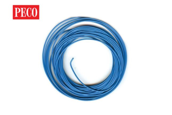 Kabel modrý, 3A, 16 pramenů, 7 m, PECO PL-38B