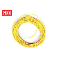 Kabel žlutý, 3A, 16 pramenů, 7 m, PECO PL-38Y