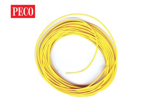 Kabel žlutý, 3A, 16 pramenů, 7 m, PECO PL-38Y