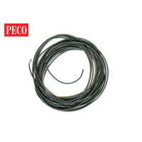 Kabel černý, 3A, 16 pramenů, 7 m, PECO PL-38BK