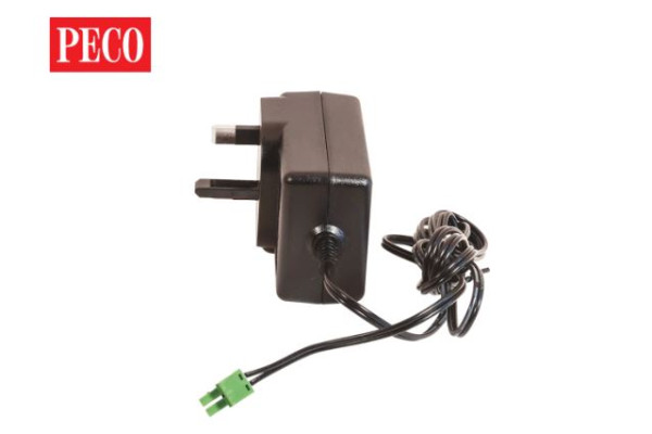 Napájecí adaptér k PL-55, 12 V=, 2 A, Peco PL-202