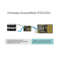 Záložní modul STACO3A pro MS dekodéry, Zimo STACO3A