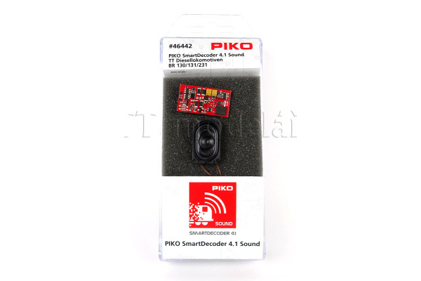 Zvukový dekodér PIKO SmartDecoder 4.1 Sound a reproduktor pro lokomotivu BR 130/131/231, TT, DOPRODEJ, Piko 46442