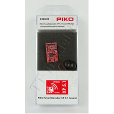 Ozvučovací sada PIKO SmartDecoder XP 5.1 S pro el. lokomotivu Vectron TT, PluX22, vč. reproduktoru, Piko 46545