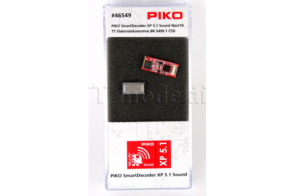 Ozvučovací sada PIKO SmartDecoder XP 5.1 S pro S 499 ČSD TT, Next18, vč. reproduktoru, Piko 46549