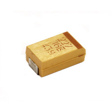 Tantalový kondenzátor 220 µF/16 V, 50 ks, DOPRODEJ, Zimo TANT16GURT Tantalový kondenzátor 220 µF/16 V, 50 ks, DOPRODEJ, Zimo TANT16GURT