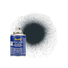 Barva ve spreji, matná antracitová šedá (anthracite grey mat), 100 ml, Revell 34109