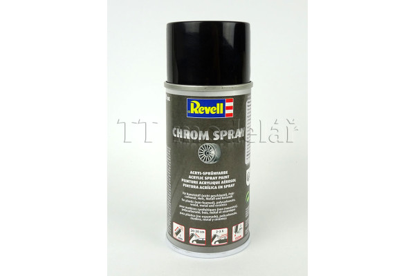 Barva ve spreji, chromová, 150 ml, Revell 39628